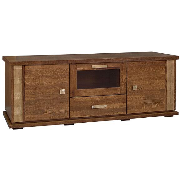 Тумба ТВ «Тунис» П6.343.0.14 (П343.14Ш), Цвет: Черешня с золочением (Tumba_Tunis_P343-14SH_chereshnya_zoloto2.jpg) Тумба ТВ «Тунис» П6.343.0.14 (П343.14Ш)