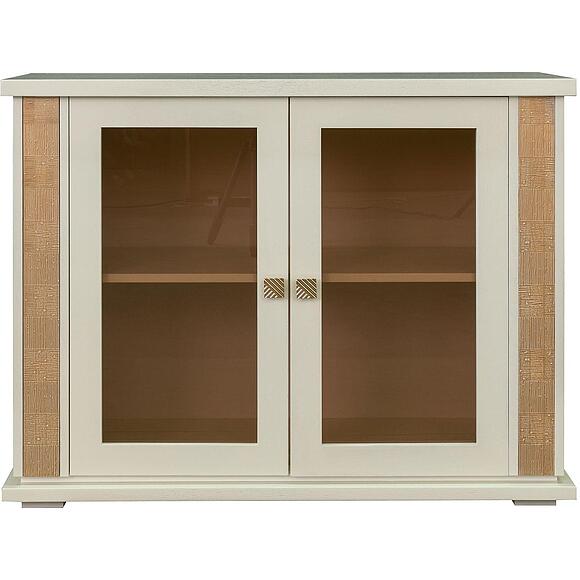 Тумба комбинированная «Тунис» П6.343.0.16 (П343.16Ш), Цвет: Слоновая кость с золочением (Tumba_Tunis_P343-16SH_Slonkost_s_zoloto.jpg) Тумба комбинированная «Тунис» П6.343.0.16 (П343.16Ш)