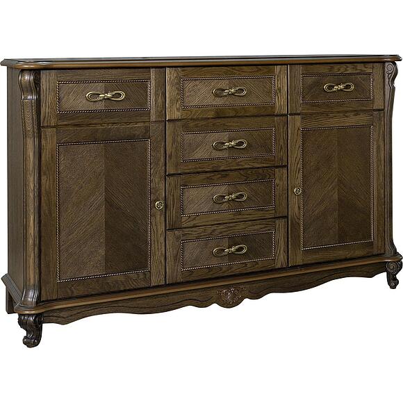 Тумба «Алези» П1.350.0.03 (П350.03), Материал: массив дуба, Цвет: Табак (Tymba_Alezi_3_P350-03_tabak.jpg) Тумба «Алези» П1.350.0.03 (П350.03)