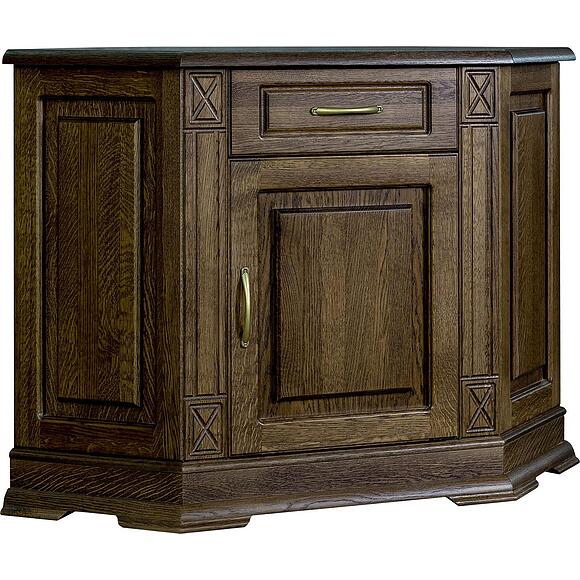 Тумба угловая «Верди Классик» П1.0487.0.01, Материал: массив дуба, Цвет: Табак (Tymba_Verdi_Luks_1y_P487-01_tabak-2.jpg) Тумба угловая «Верди Классик» П1.0487.0.01