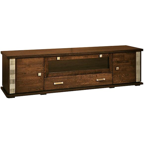 Тумба ТВ «Тунис» П6.343.0.02 (П343.02Ш), Цвет: Венге с серебром (Venge_s_serebrom_Tumba_pod_TV_Tunis_P343-02SH.jpg) Тумба ТВ «Тунис» П6.343.0.02 (П343.02Ш)