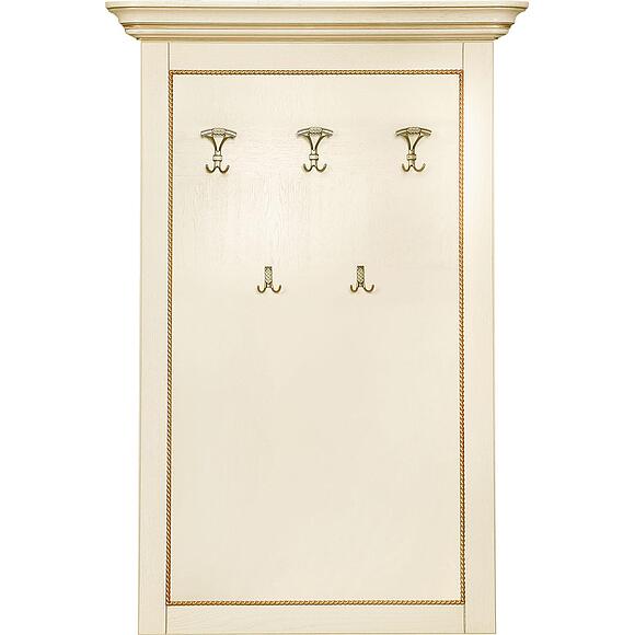 Вешалка «Алези» П1.350.3.06 (П540.06), Цвет: Слоновая кость с золочением (Veshalka_Alezi_P540-06_slon_kost.jpg) Вешалка «Алези» П1.350.3.06 (П540.06)