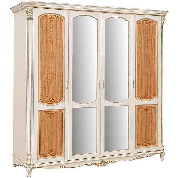 Шкаф для одежды 4д «Альба» П4.485.1.02-01 (П524.02)