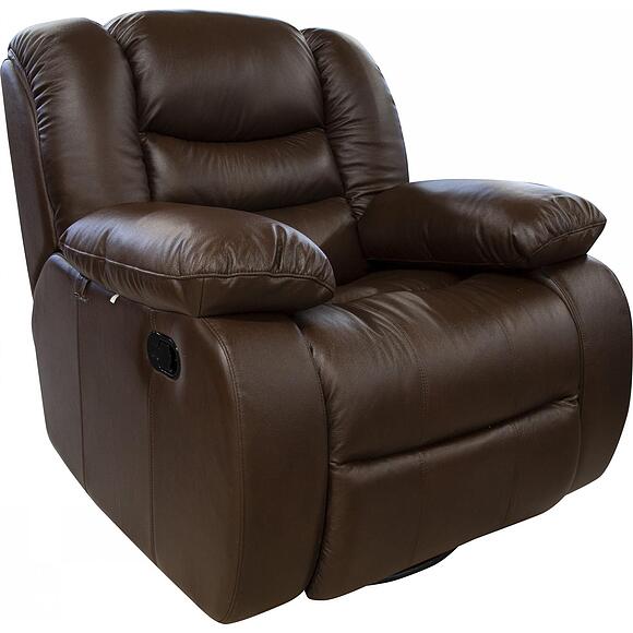 Кресло-реклайнер «Манчестер 1» (1Р), Материал: натуральная кожа, Группа ткани: 120 группа (manchester_1_1068_120gr_1P.jpg) Кресло-реклайнер «Манчестер 1» (1Р)