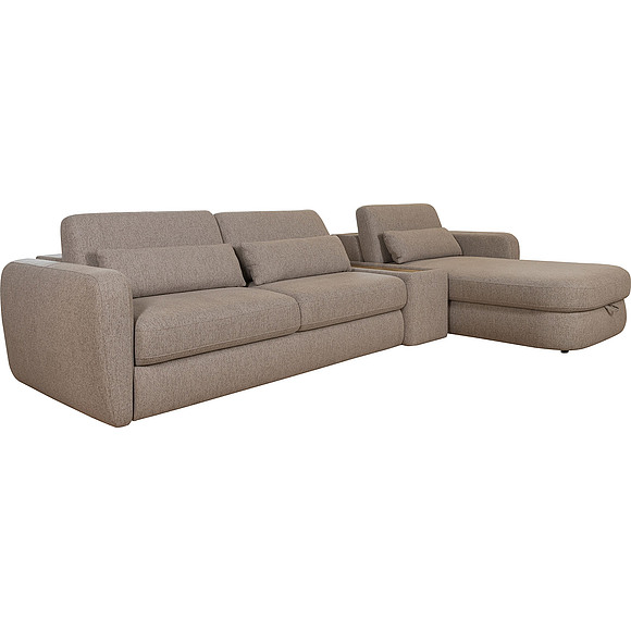 Угловой диван «Мерлин» (3МL/R.ТАВ.8МR/L)