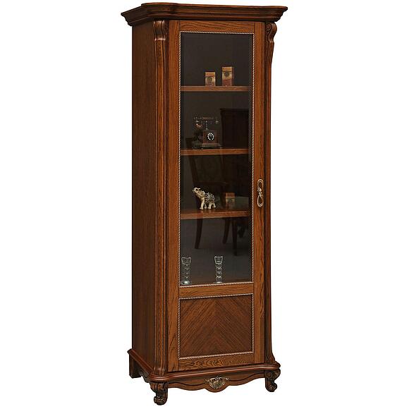 Шкаф «Алези» П1.350.0.23/П1.350.0.23-01 (П350.23/П350.23-01), Материал: массив дуба, Цвет: Античная бронза (p350-23-01_oborot.jpg) Шкаф «Алези» П1.350.0.23/П1.350.0.23-01 (П350.23/П350.23-01)