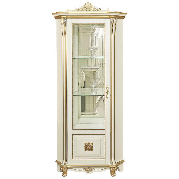 Шкаф с витриной «Алези Люкс» П1.349.0.13-01 (П350.13-01л)