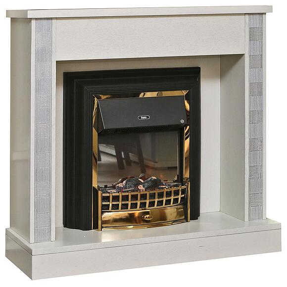 Портал для камина «Тунис» П6.343.0.05 (П343.05Ш), Цвет: Слоновая кость с серебром (podstavka_dekor_tunis_p343_05sh_slon_kost.jpg) Портал для камина «Тунис» П6.343.0.05 (П343.05Ш)