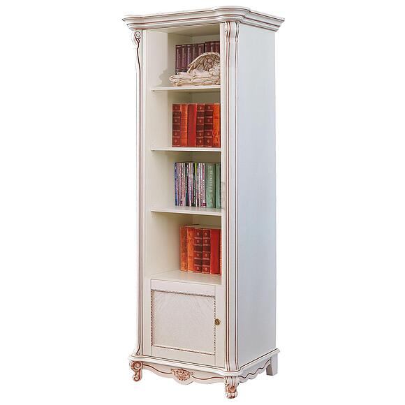 Шкаф «Алези» П1.350.0.22-01 (П350.22-01), Материал: массив дуба, Цвет: Слоновая кость с золочением (shkaf_alezi_8_p350_22-01_slon_kost_zoloto.jpg) Шкаф «Алези» П1.350.0.22-01 (П350.22-01)