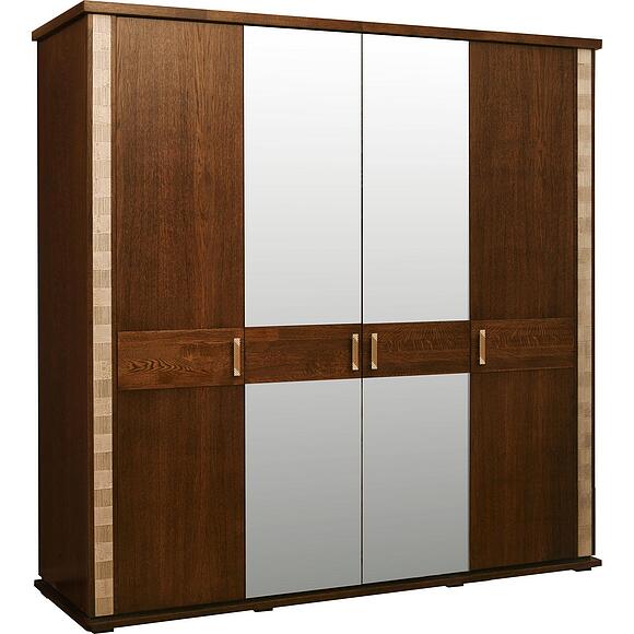 Шкаф для одежды «Тунис» П6.343.1.09-01 (П344.09), Материал: массив дуба, Цвет: Венге с серебром (shkaf_dlya_odejdy_tunis_p344_09_venge.jpg) Шкаф для одежды «Тунис» П6.343.1.09-01 (П344.09)