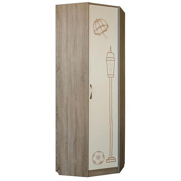 Шкаф для одежды угловой «Бритиш» П551.09