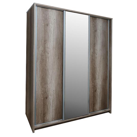 Шкаф-купе 3д «Глобус» П7.038.3.18-01 (П038.1803) - Только онлайн, Материал: ЛДСП, Цвет: Дуб Каньйон (shkaf_kupe_globus_p038_1803_dub_kanyon-2.jpg) Шкаф-купе 3д «Глобус» П7.038.3.18-01 (П038.1803) - Только онлайн