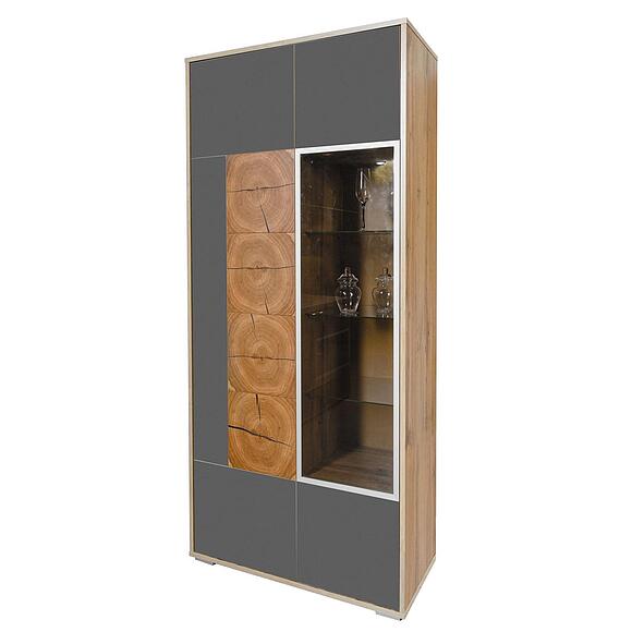 Шкаф с витриной «Гелиос» П550.01-01