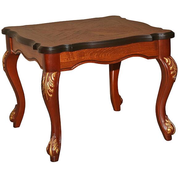 Стол журнальный «Алези» П1.350.0.43 (П354.07), Материал: массив дуба, Цвет: Античная бронза (stol_jurn_alezi_05_p354_07_antichnaya_bronza.jpg) Стол журнальный «Алези» П1.350.0.43 (П354.07)