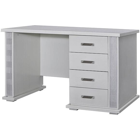 Стол письменный «Тунис» П6.343.2.25 (П343.25-1Ш), Материал: ДСП+шпон, Цвет: Слоновая кость с серебром (stol_pism_tunis_p343_25_slon_kost_serebro-1-1.jpg) Стол письменный «Тунис» П6.343.2.25 (П343.25-1Ш)