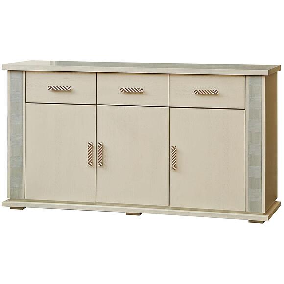 Тумба «Тунис» П6.343.0.09 (П343.09Ш), Цвет: Слоновая кость с серебром (tumba_tunis_p343_09sh_slon_kost.jpg) Тумба «Тунис» П6.343.0.09 (П343.09Ш)