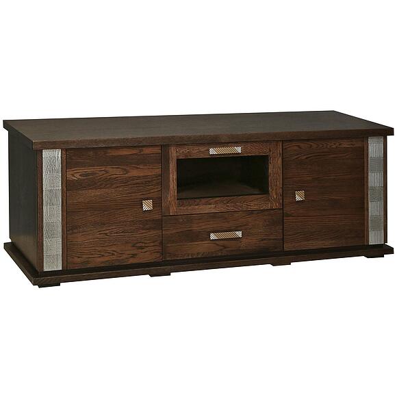 Тумба ТВ «Тунис» П6.343.0.14 (П343.14Ш), Цвет: Венге с серебром (tumba_tv_tunis_p343_14sh_venge.jpg) Тумба ТВ «Тунис» П6.343.0.14 (П343.14Ш)