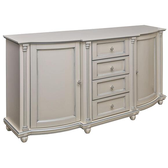 Тумба 3д «Валенсия Классик» П3.0589.0.05, Материал: массив березы, Цвет: Античная темпера с серебром (tumba_valensiya_3-4_p244_20_antich_tempera_serebro-2.jpg) Тумба 3д «Валенсия Классик» П3.0589.0.05