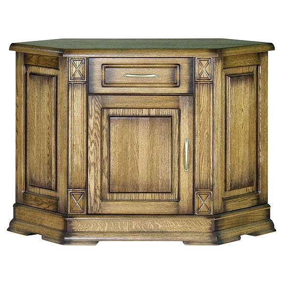 Тумба угловая «Верди Классик» П1.0487.0.01-01, Материал: массив дуба, Цвет: Дуб рустикаль с патинированием (tumba_verdi_1u_p487_01-01_dub_rustikal_patinir-1-1.jpg) Тумба угловая «Верди Классик» П1.0487.0.01-01