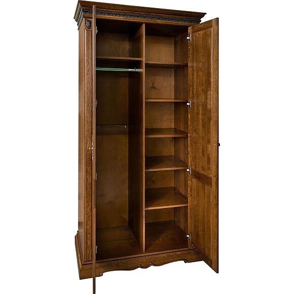 Шкаф «Милана 10» П4.265.1.10(294.10), Материал: массив дуба, Цвет: Черешня