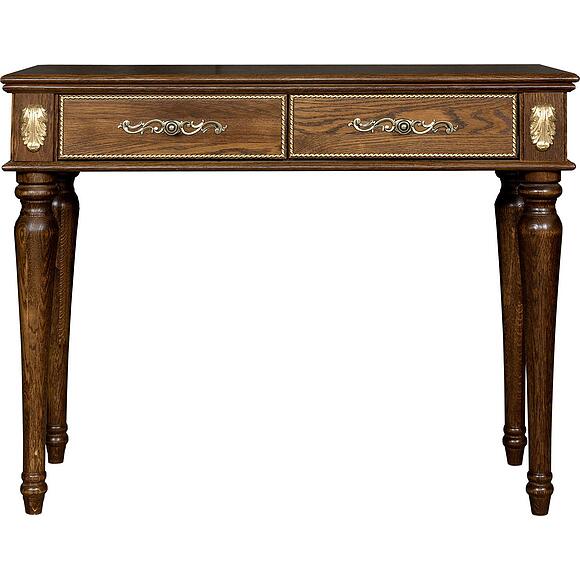 Стол «Милана 22Тс» П4.265.1.22(294.22с), Материал: массив дуба, Цвет: Черешня с золочением