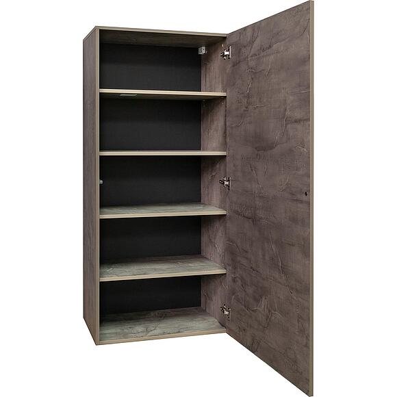 Шкаф навесной «Норидж» П6.633.0.01 (П633.01), Материал: ЛДСП, Цвет: Оникс