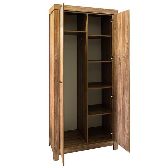 Шкаф для одежды «Гранде» П6.606.1.02 (П622.02), Материал: ЛДСП, Цвет: Дуб Стирлинг