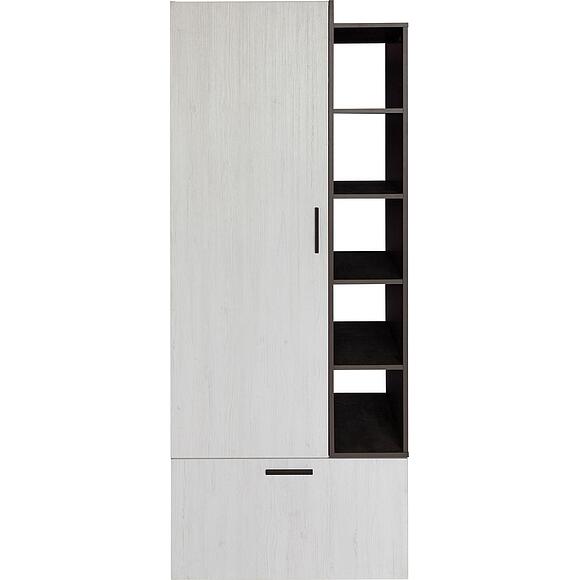 Шкаф комбинированный «Луна» П7.049.1.11, Материал: ЛДСП, Цвет: сосна рандерс + оникс