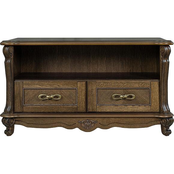 Тумба «Алези» П1.350.0.17 (П350.17), Материал: массив дуба, Цвет: Табак (Tymba_Alezi_Tv3_P350-17_tabak.jpg) Тумба «Алези» П1.350.0.17 (П350.17), Материал: массив дуба, Цвет: Табак