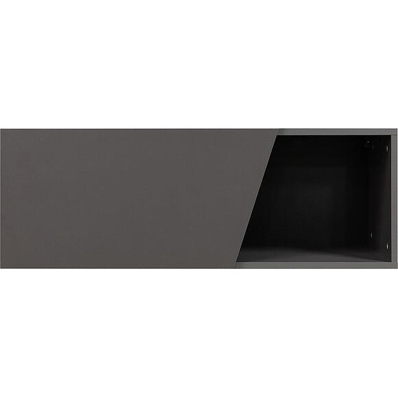 Шкаф навесной «Норидж» П6.633.0.15 (П633.15), Материал: ЛДСП, Цвет: Вольфрам (Noridj_P633-15_volfram_.jpg) Шкаф навесной «Норидж» П6.633.0.15 (П633.15), Материал: ЛДСП, Цвет: Вольфрам