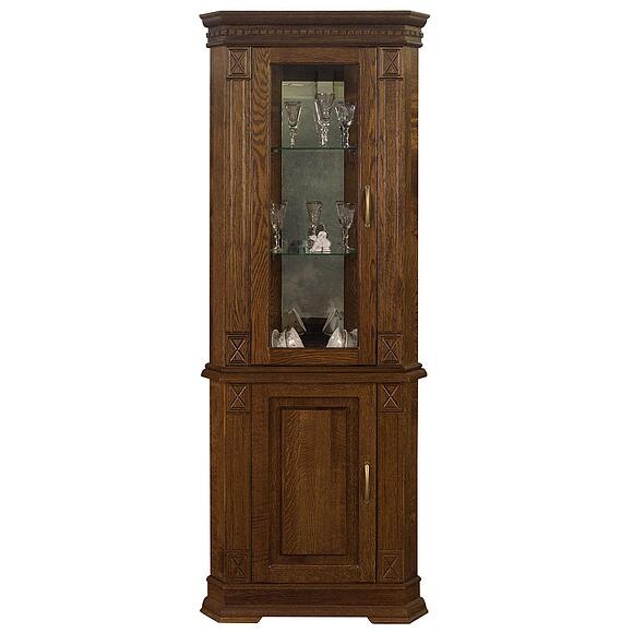 Шкаф комбинированный «Верди Люкс 1/1уз» П487.23з-01, Цвет: Черешня