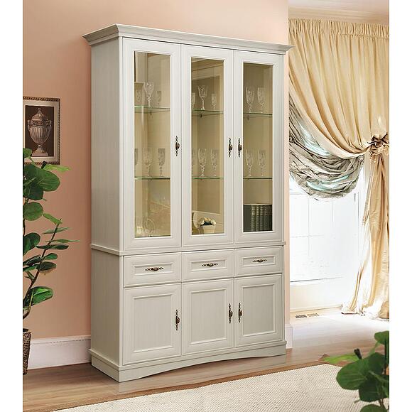 Шкаф 3д «Турин» П7.036.0.11 (П036.11), Материал: ЛДСП+МДФ, Цвет: Сосна карелия