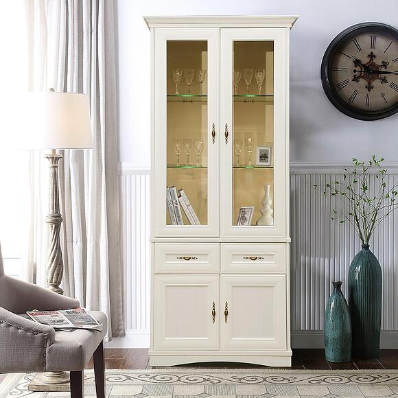 Шкаф 2д «Турин» П7.036.0.10 (П036.10), Материал: ЛДСП+МДФ, Цвет: Сосна карелия