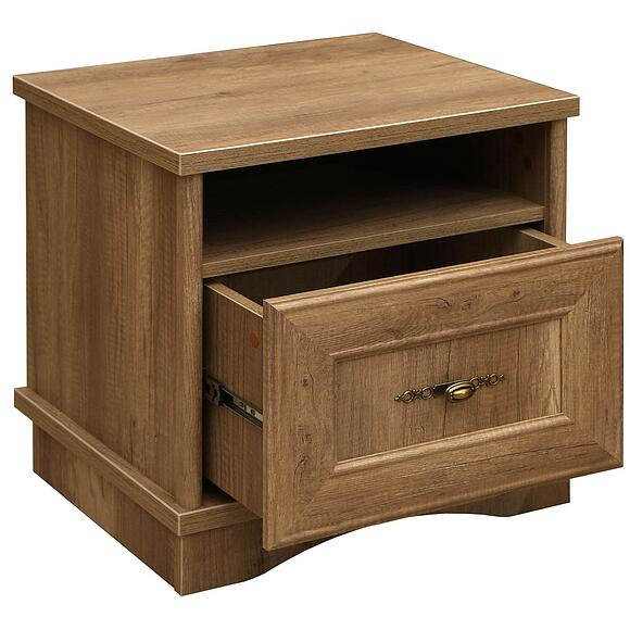 Тумба прикроватная «Турин» П7.036.1.28 (П036.28), Материал: ЛДСП+МДФ, Цвет: Дуб Каньйон