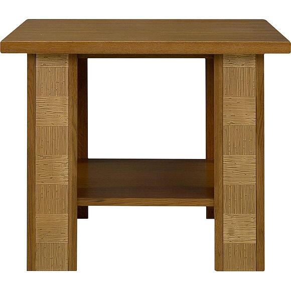 Стол журнальный «Тунис» П6.343.0.10 (П343.10Ш), Материал: ДСП+шпон, Цвет: дуб рустикаль с золочением (4J4A1974.jpg) Стол журнальный «Тунис» П6.343.0.10 (П343.10Ш), Материал: ДСП+шпон, Цвет: дуб рустикаль с золочением