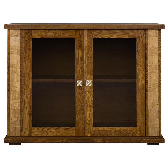 Тумба комбинированная «Тунис» П6.343.0.16 (П343.16Ш), Цвет: Черешня с золочением (Chereshnya_s_zolotom_Tumba_Tunis_P343-16SH.jpg) Тумба комбинированная «Тунис» П6.343.0.16 (П343.16Ш), Цвет: Черешня с золочением