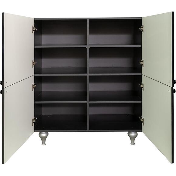 Тумба «Лацио» П6.634.0.03 (П634.03), Цвет: Черный глянец / черный