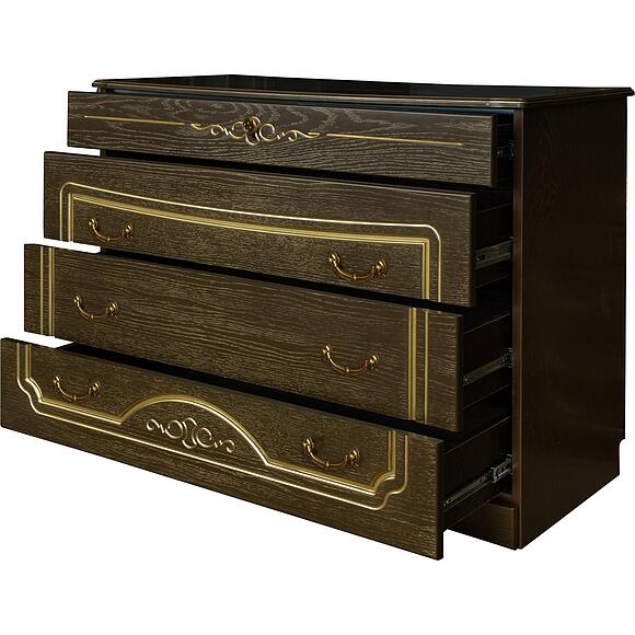 Комод «Беатрис 2662» БМ831 (мускат с зол.), Цвет: мускат с золочением