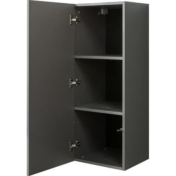 Шкаф навесной «Норидж» П6.633.0.12 (П633.12), Материал: ЛДСП, Цвет: Вольфрам (Shkaf_navesnoi_Noridj_P633-12_volfram_.jpg) Шкаф навесной «Норидж» П6.633.0.12 (П633.12), Материал: ЛДСП, Цвет: Вольфрам