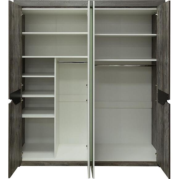 Шкаф для одежды 4д «Ирвинг» БМ2.748.1.27-01(2.748.1.00-01), Материал: ЛДСП, Цвет: сосна джексон