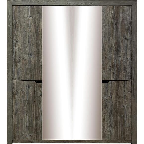 Шкаф для одежды 4д «Ирвинг» БМ2.748.1.27-01(2.748.1.00-01), Материал: ЛДСП, Цвет: сосна джексон