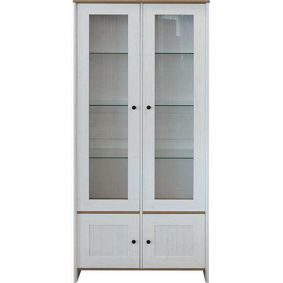 Шкаф 2Д «Парма» П7.050.0.13, Материал: ЛДСП, Цвет: сосна рандерс + дуб кантри золотой