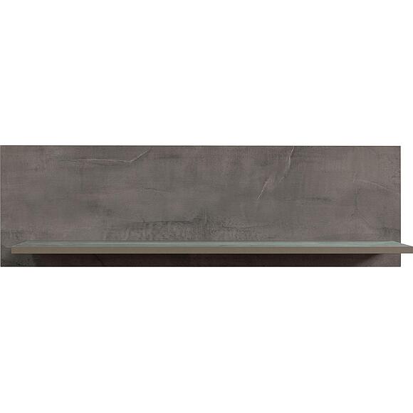 Полка консольная «Норидж» П6.633.0.32 (П633.32), Материал: ЛДСП, Цвет: Вольфрам (Polka_Noridj_P633_.jpg) Полка консольная «Норидж» П6.633.0.32 (П633.32), Материал: ЛДСП, Цвет: Вольфрам