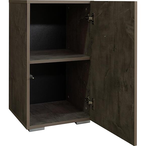 Тумба «Норидж» П633.40, Материал: ЛДСП, Цвет: Оникс