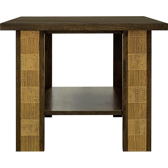 Стол журнальный «Тунис» П6.343.0.10 (П343.10Ш), Материал: ДСП+шпон, Цвет: Венге c золочением (8C3A9089.jpg) Стол журнальный «Тунис» П6.343.0.10 (П343.10Ш), Материал: ДСП+шпон, Цвет: Венге c золочением