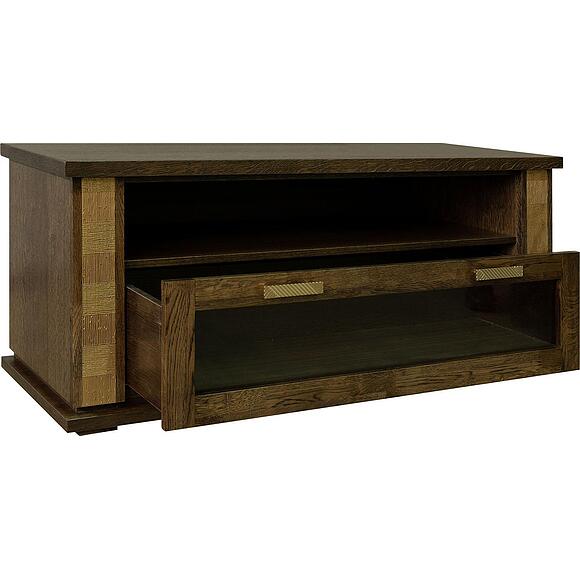 Тумба под ТВ «Тунис» П6.343.0.15 (П343.15Ш), Цвет: Венге c золочением (8C3A0723.jpg) Тумба под ТВ «Тунис» П6.343.0.15 (П343.15Ш), Цвет: Венге c золочением