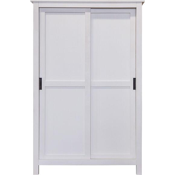 Шкаф-купе 2д «Нортон» БМ2.768.1.22, Материал: массив сосны, Цвет: Белый воск