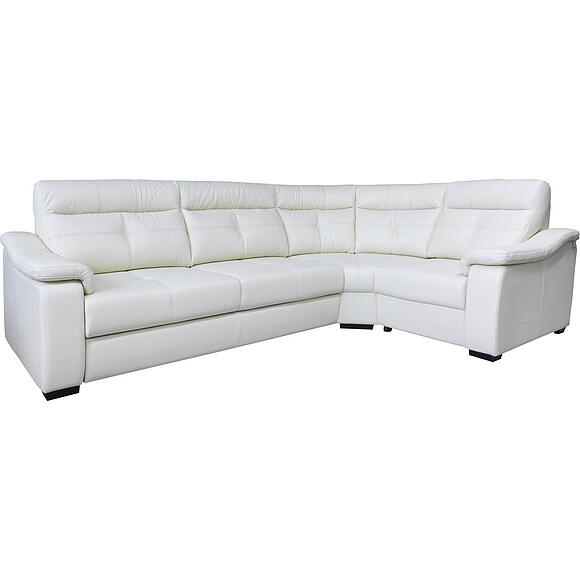 Угловой диван «Барселона 2» (3mL/R901R/L), Материал: натуральная кожа, Группа ткани: 140 группа