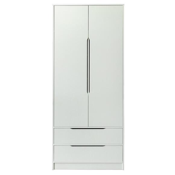 Шкаф для одежды 2д «Линель» П6.934.1.01, Материал: ЛДСП, Цвет: Белый