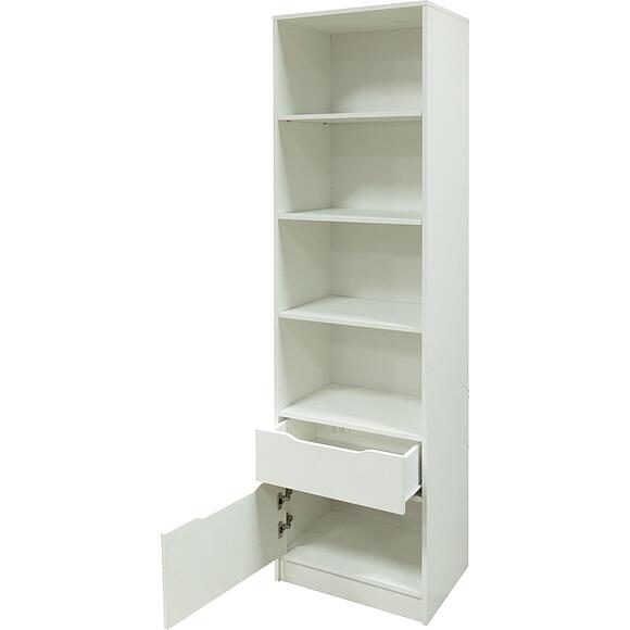 Стеллаж «Линель» П6.934.1.03, Материал: ЛДСП, Цвет: Белый